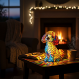Lámpara Poodle Elegante: Iluminación con Estilo