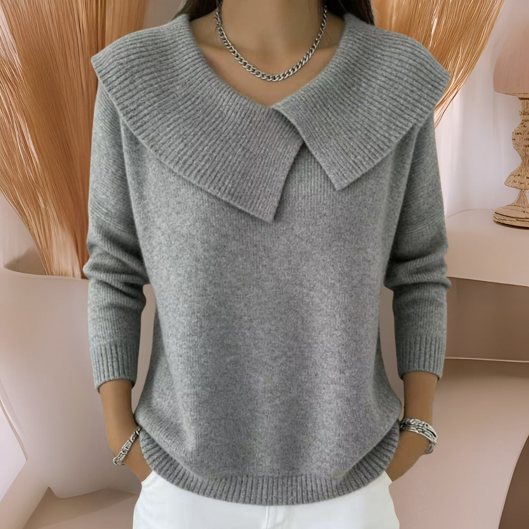 Jennifer | Suéter de punto con cuello suave - Comodidad y Elegancia