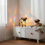 Lámpara Pug Radiante: Ilumina tu Espacio con Encanto