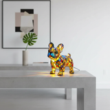 Lámpara Bulldog Francés Brillante y Elegante