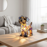 Lámpara Terrier Orgulloso: Ilumina con Estilo