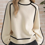 Donna | Suéter Elegante de Cuello Alto - Chic y Cómodo