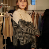 Norah | suéter de algodón suave con cuello alto, elegante y cómodo