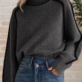 Donna | Suéter Elegante de Cuello Alto - Chic y Cómodo