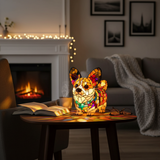 Lámpara Corgi Radiante: Ilumina tu hogar con estilo y ternura