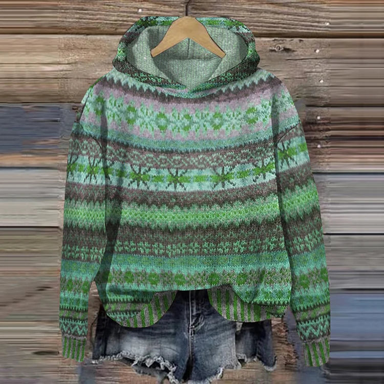 Gaby | Sudadera Étnica Retro Chic y Cómoda