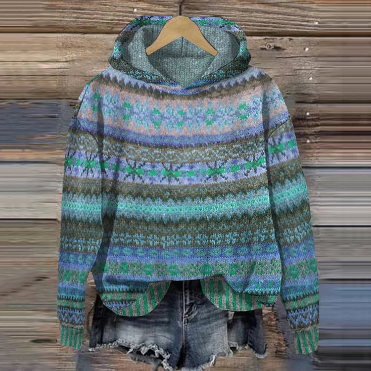 Gaby | Sudadera Étnica Retro Chic y Cómoda