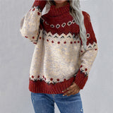 Ludivine | Suéter Fair Isle con estilo, de punto grueso y esponjoso – elegante y cálido