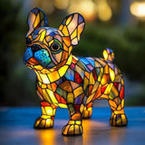 Lámpara Bulldog Francés Brillante y Elegante