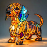 Lámpara Perro Salchicha con Luz Radiante – Iluminación Cálida y Decorativa