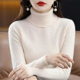 Amara | Suéter de cachemira con cuello alto — suavidad lujosa y estilo chic