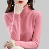 Amara | Suéter de cachemira con cuello alto — suavidad lujosa y estilo chic