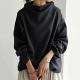 Lisa | Top casual de cuello alto — chic y cómodo