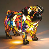 Lámpara Pug Radiante: Ilumina tu Espacio con Encanto