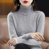 Amara | Suéter de cachemira con cuello alto — suavidad lujosa y estilo chic
