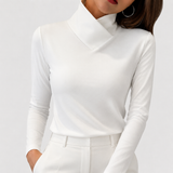 Clair | Suéter elegante de cuello alto — Chic y cómodo