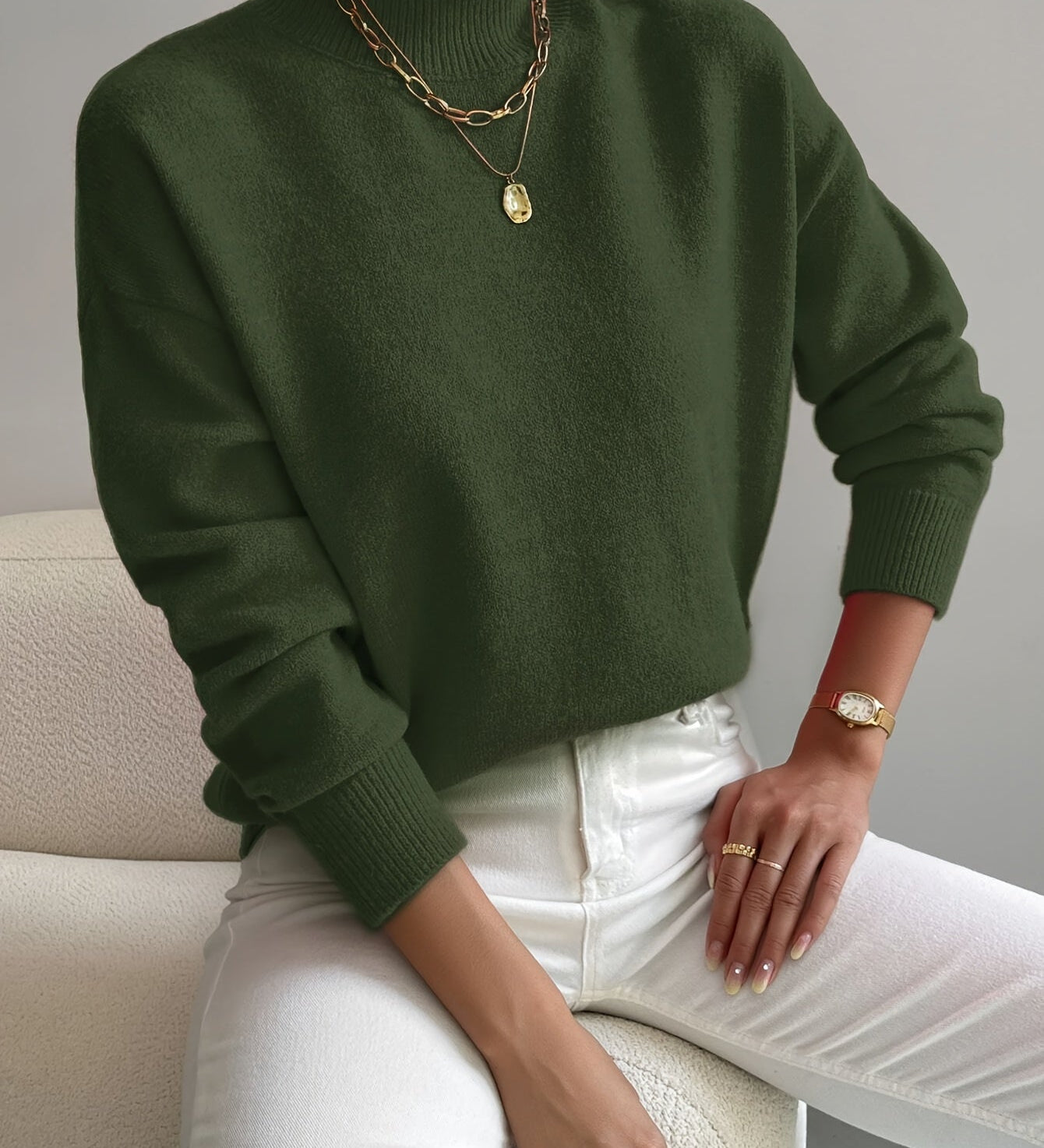 Eva | Suéter elegante y cálido – Elegancia y comodidad para el día a día